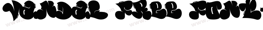 VANDAL Free Font字体转换